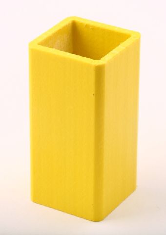Perfil de composite - 53Q - M.M. srl - tubular / rectangular / para barandilla