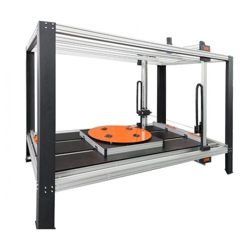 Mesa rotativa accionada por motor - LYNX Poland - horizontal / para máquina herramienta / CNC