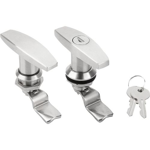 Cerradura de llave - K1109 series - HEINRICH KIPP WERK GmbH & Co. KG - de 1/4 de vuelta / para puerta / de acero