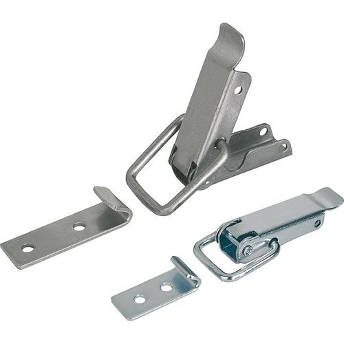 Cierre de tracción de acero inoxidable - K0044 series - HEINRICH KIPP WERK GmbH & Co. KG - regulable