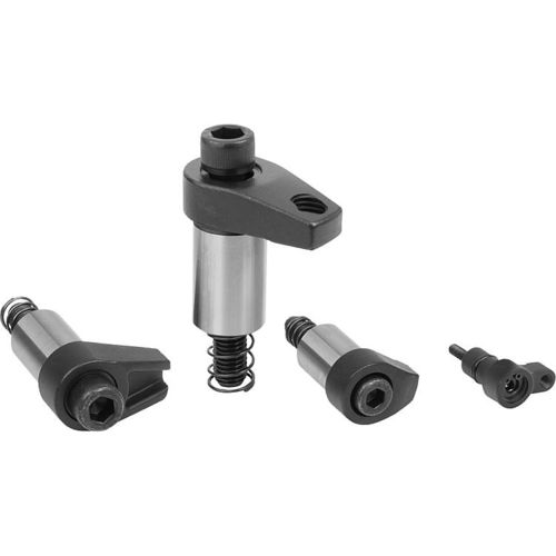Dispositivos de apriete en C - K0014 series - HEINRICH KIPP WERK GmbH & Co. KG - de acero / compacto