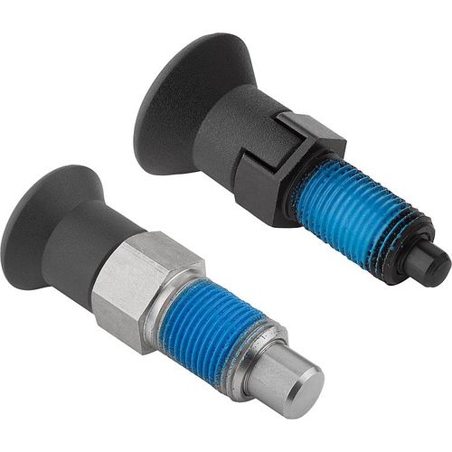 Posicionador retráctil de acero inoxidable - K1096 series - HEINRICH KIPP WERK GmbH & Co. KG