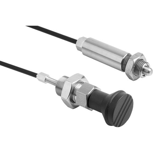 Posicionador retráctil de acero inoxidable - K1502 series - HEINRICH KIPP WERK GmbH & Co. KG