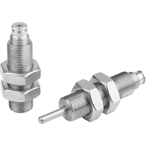 Posicionador retráctil de acero inoxidable - K1116 series - HEINRICH KIPP WERK GmbH & Co. KG
