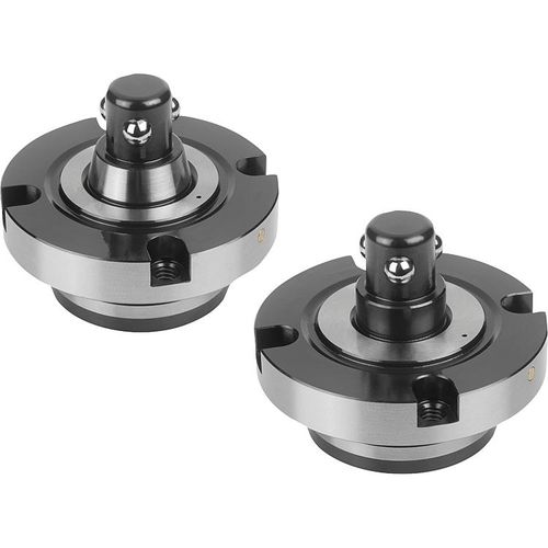 Cilindro neumático - K1486 series - HEINRICH KIPP WERK GmbH & Co. KG - de acero inoxidable / de acero / de fijación