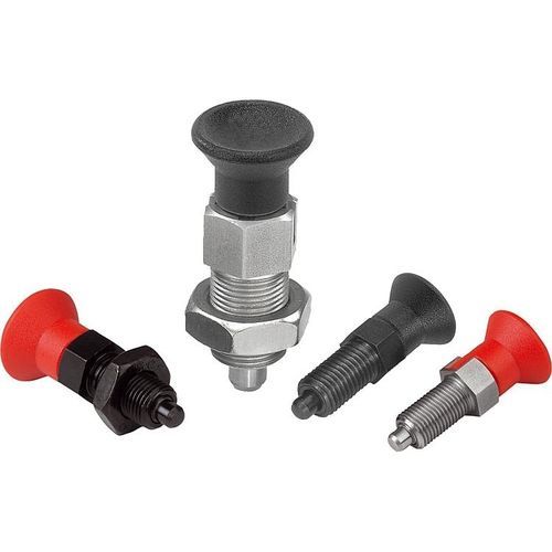 Posicionador retráctil de acero inoxidable - K0338 series - HEINRICH KIPP WERK GmbH & Co. KG