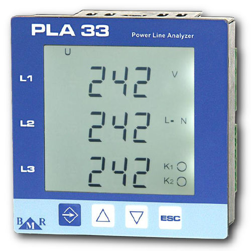 Analizador de red eléctrica - PLA33  - BMR trading - de armónico / integrable / digital