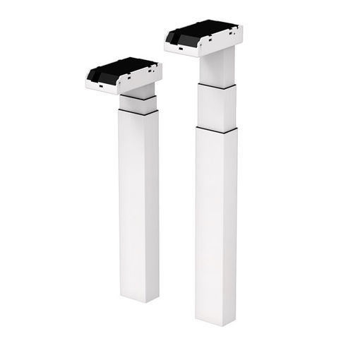 Columna eléctrica telescópica - TL31S series - TiMOTION Europe - de 3 etapas / síncrona / 24 V