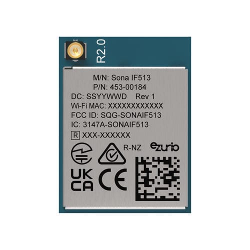 Módulo WIFI Bluetooth - Sona™ IF513 - LAIRD TECHNOLOGIES