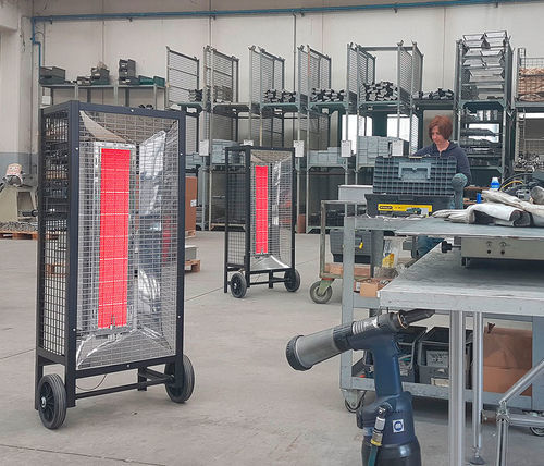 calefactor radiante de gas - Siabs srl