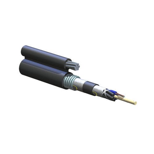 Cable óptico de datos - 012EUB-T4101D20 - CORNING - blindado / robusto / multifilar