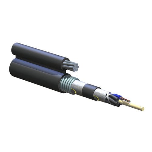 Cable óptico de datos - 012TUB-T4131D20 - CORNING - Gigabit Ethernet / blindado / robusto