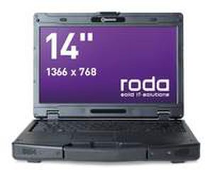 Ordenador portátil industrial - Enduro 14i (EA11) - roda computer GmbH - Intel® Core™ i5 / semi reforzado / de LCD