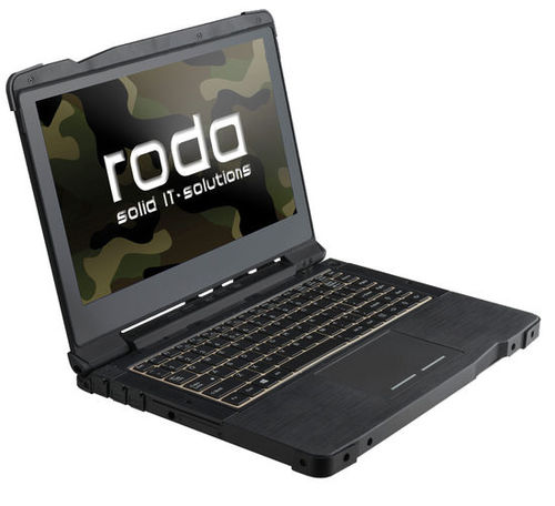 Ordenador portátil industrial - Lizard® RS11  - roda computer GmbH - Intel® Core™ i7-3517UE / Intel HD Graphics 4000 / Windows 7