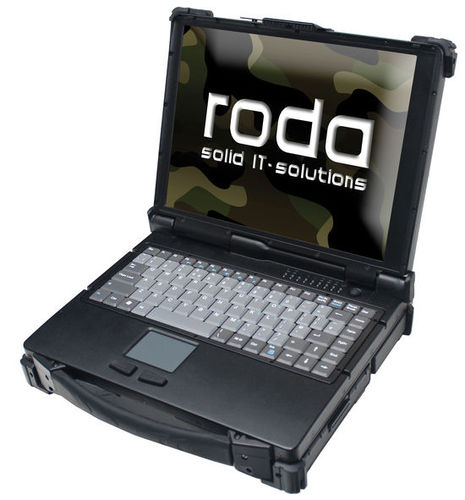 Ordenador portátil industrial - Rocky® RT9  - roda computer GmbH - Intel® Core™2 Duo / Intel® GMA 4500 MHD / totalmente robusto
