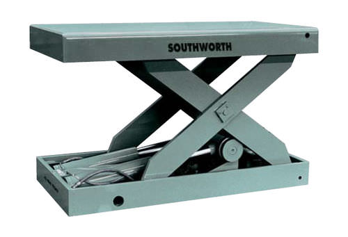 Mesa elevadora de tijera - L series - SOUTHWORTH - hidráulica / estacionaria / para cargas pesadas