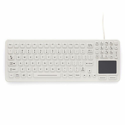 Teclado de mesa - SLK-97-TP - IKEY Industrial Peripherals - con alfombrilla táctil / para aplicaciones médicas / industrial