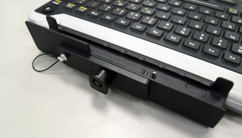 Teclado empotrable - IK-PAN-FZG1-NB-V5 - IKEY Industrial Peripherals - de tecla mecánica / con alfombrilla táctil / reforzado