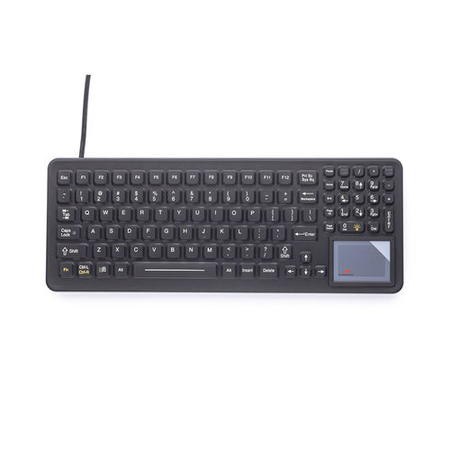 Teclado de mesa - SLK-102-TP - IKEY Industrial Peripherals - con alfombrilla táctil / para aplicaciones médicas / industrial