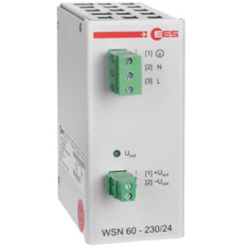 Alimentación eléctrica en riel DIN - WSN 60 - Elektra Elektronik GmbH & Co. Störcontroller KG - AC/DC / regulada / conmutada