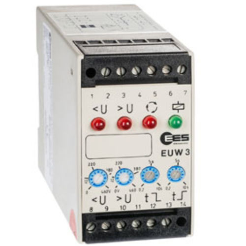 Relé de vigilancia de subtensión - EUW 3 - Elektra Elektronik GmbH & Co. Störcontroller KG - de sobretensión / de fases / trifásico