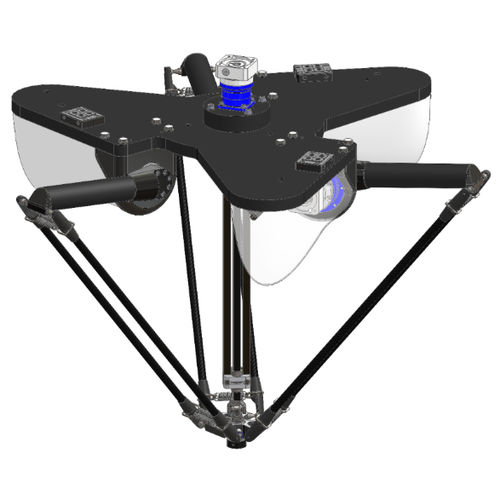 Robot delta - D4-800-S020-R100 - Codian Robotics - 4 ejes / pick and place / para la industria agroalimentaria