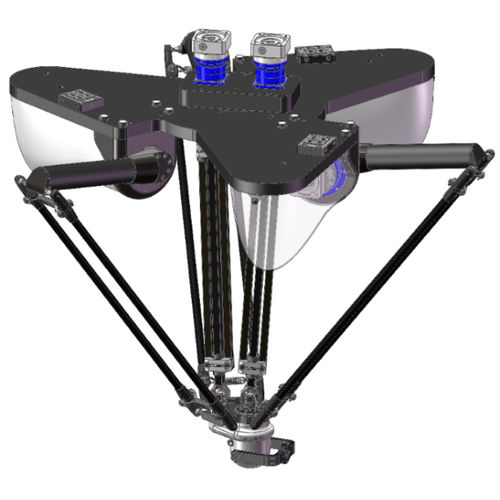 Robot delta - D5-650-S020-R100 - Codian Robotics - 5 ejes / pick and place / para la industria agroalimentaria