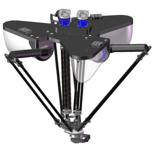 Robot delta - D5-1300-S020-R100 - Codian Robotics - 5 ejes / pick and place / para la industria agroalimentaria