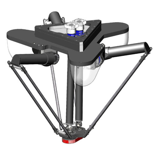 Robot delta - D5-1300-S050G-R300 - Codian Robotics - 5 ejes / pick and place / para la industria agroalimentaria