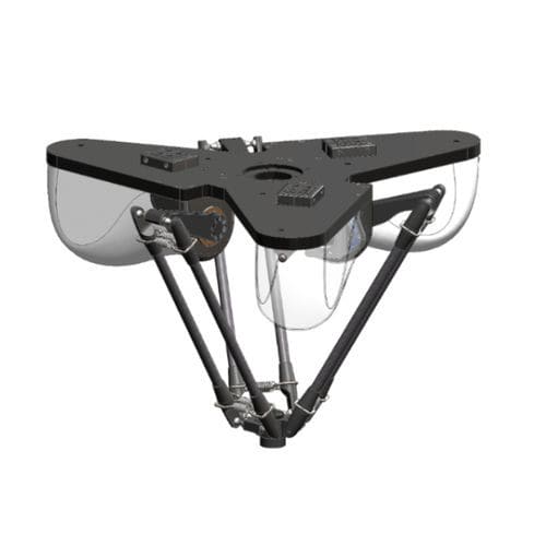 Robot delta - D4-500-S010 - Codian Robotics - 4 ejes / pick and place / para la industria agroalimentaria