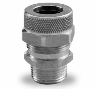 Prensaestopas de aluminio - RSR Series  - REMKE - resistente al agua / roscado / recto