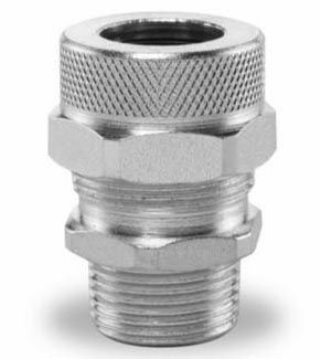Prensaestopas de acero - RSRS Series  - REMKE - de acero zincado / resistente al agua / roscado