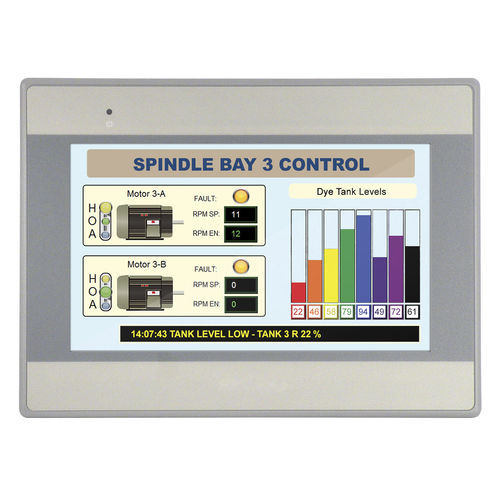 HMI con pantalla táctil resistiva - HMI5070L - Maple Systems - empotrable / 800 x 480 / ARM Cortex-A8
