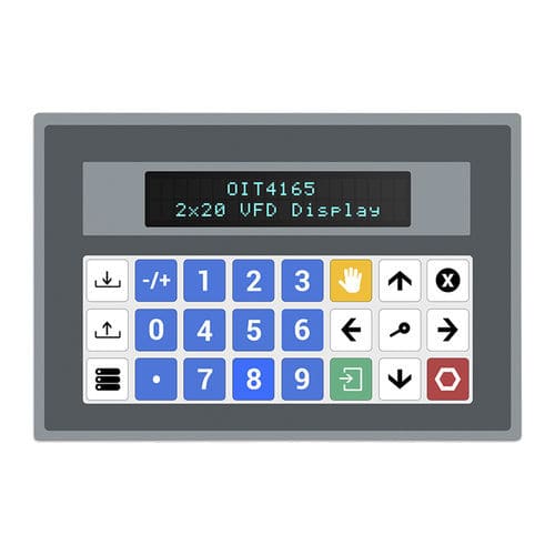 Visualizador VFD - OIT4165-A00 - Maple Systems - alfanumérico / de matriz de puntos / 5 x 7
