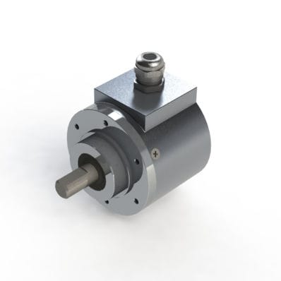 Encoder rotativo incremental - AWI 58  - Hohner Elektrotechnik GmbH - mecánico / con eje macizo / con brida