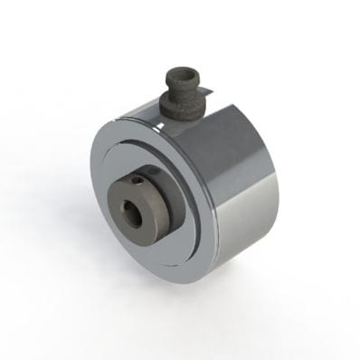Encoder rotativo incremental - HWI 40 - Hohner Elektrotechnik GmbH - mecánico / de eje hueco / con brida