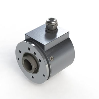 Encoder rotativo incremental - HWI 58 - Hohner Elektrotechnik GmbH - mecánico / de eje hueco / con brida