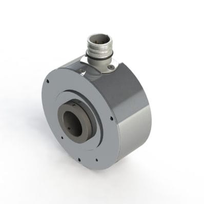 Encoder rotativo incremental - HWI 103 - Hohner Elektrotechnik GmbH - mecánico / con brida / 15 V CC