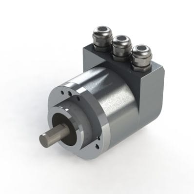 Encoder rotativo absoluto - BC 58  - Hohner Elektrotechnik GmbH - mecánico / 24 bits / 18 bits