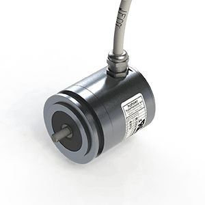 Encoder rotativo absoluto - R  - Hohner Elektrotechnik GmbH - mecánico / 8 bits / monovuelta