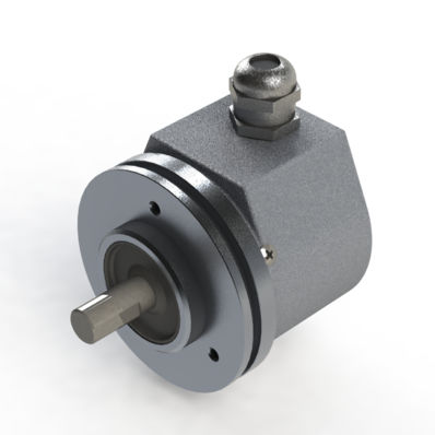 Encoder rotativo absoluto - MS series - Hohner Elektrotechnik GmbH - mecánico / 16 bits / 12 bits
