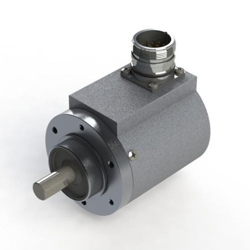Encoder rotativo absoluto - AWA 58 - Hohner Elektrotechnik GmbH - con eje macizo / paralelo / de acero inoxidable