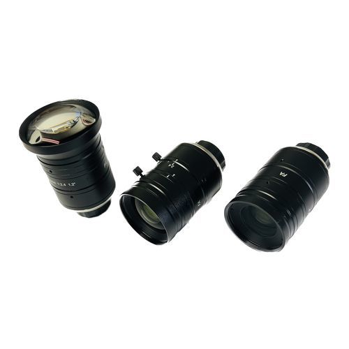 Objetivo de cámara matricial - COM-VHN series - VEA Srl - para la visión industrial / de inspección / de detección