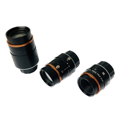 Objetivo de cámara matricial - COM-VHE series - VEA Srl - de detección / para la visión industrial / para la lectura de códigos QR