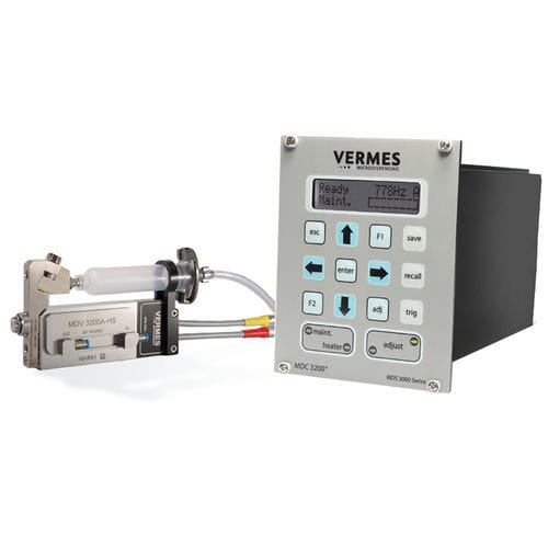 Microdosificador de silicona - MDS 3200+ - VERMES Microdispensing GmbH - de cola / de jeringa / piezoeléctrico
