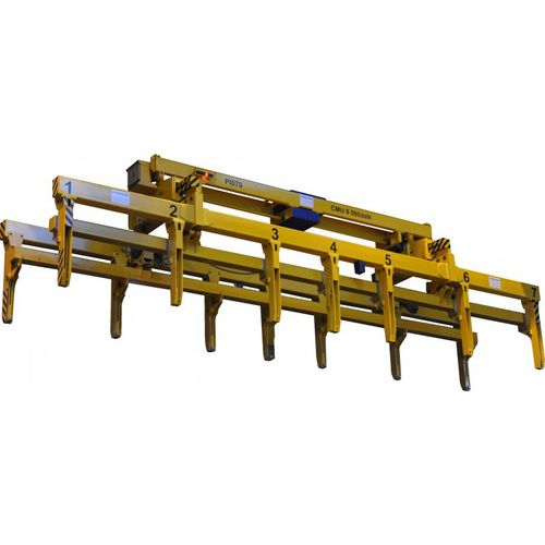 Pinza de elevación para chapas - PI2ME120 - AGRIAUS - horizontal / motorizada
