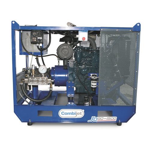 Limpiador de alta presión de agua fría - JD90-1500 - CombiJet - con motor diésel / estacionario / para altas cargas