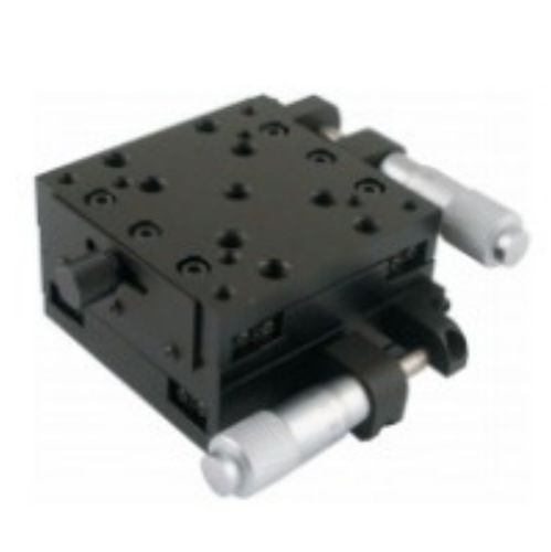 Platina de posicionamiento XY - LSSZ-02-11 - Jiangxi Liansheng Technology Co., Ltd. - manual / 2 ejes / con micrómetros