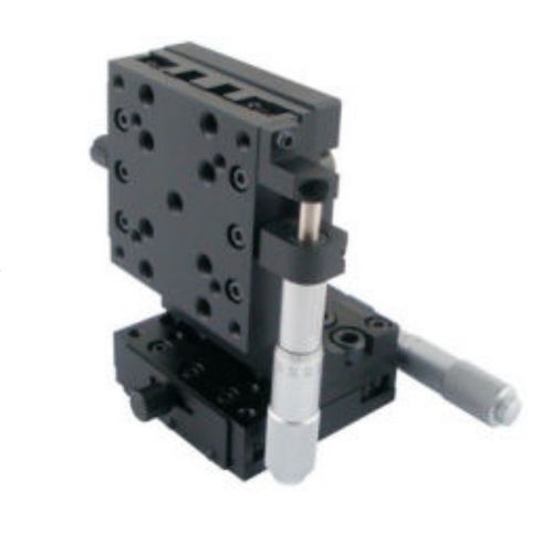 Platina de posicionamiento de traslación - LSSZ-02-16 - Jiangxi Liansheng Technology Co., Ltd. - manual / 2 ejes / con micrómetros