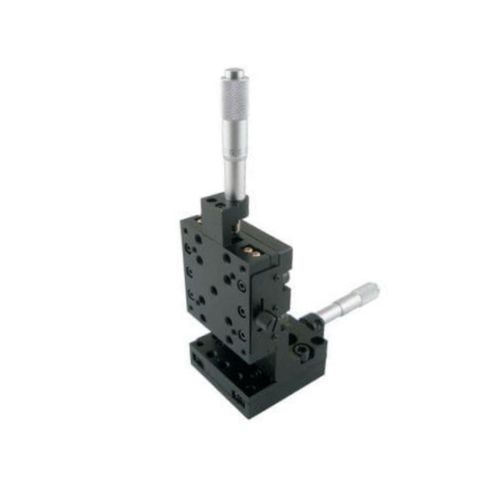 Platina de posicionamiento lineal - LSSZ-02-14 - Jiangxi Liansheng Technology Co., Ltd. - manual / 2 ejes / con micrómetros